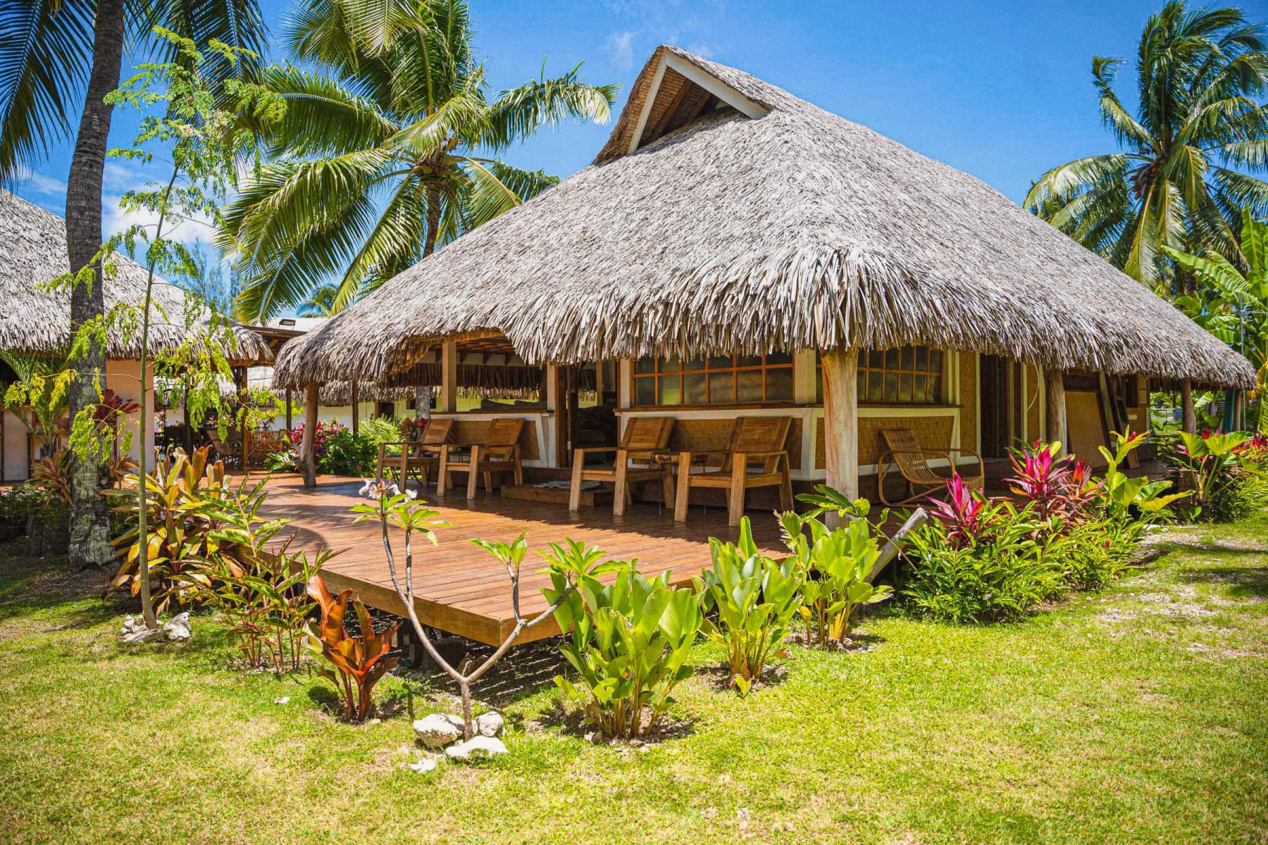 Bungalow Jardin Famille